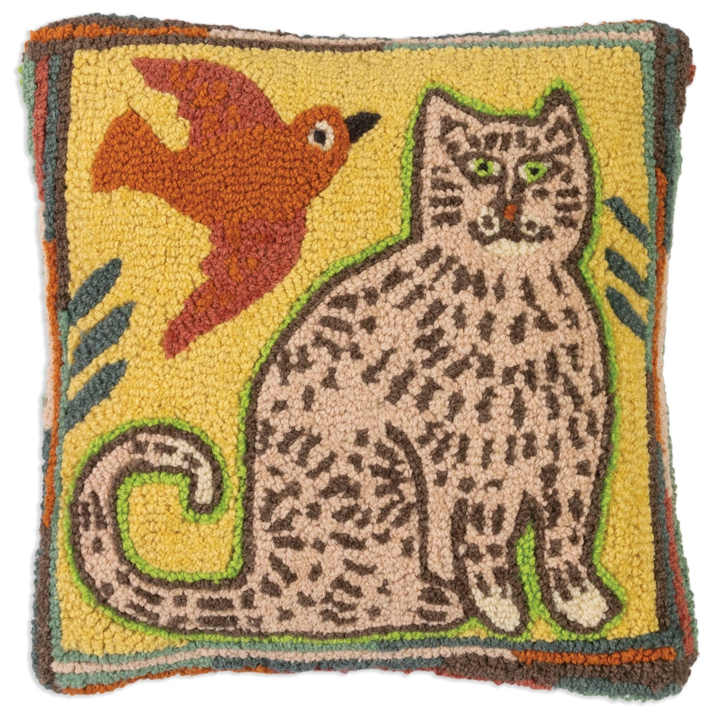 Tabby Cat - 18" x 18"