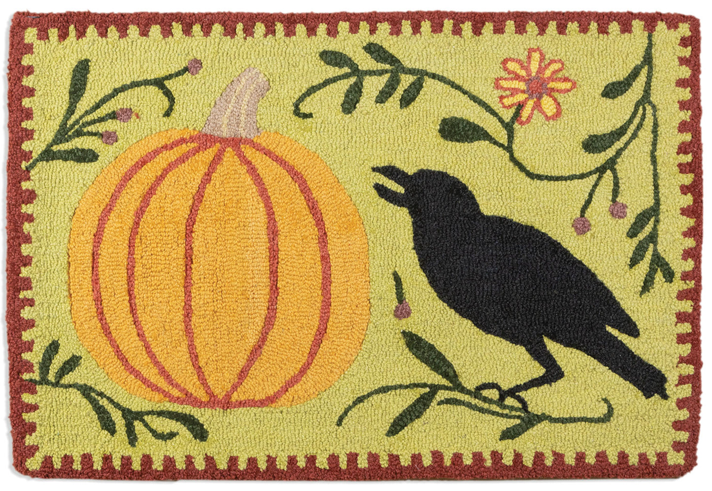 Pumpkin and Crow - 2'X 3'