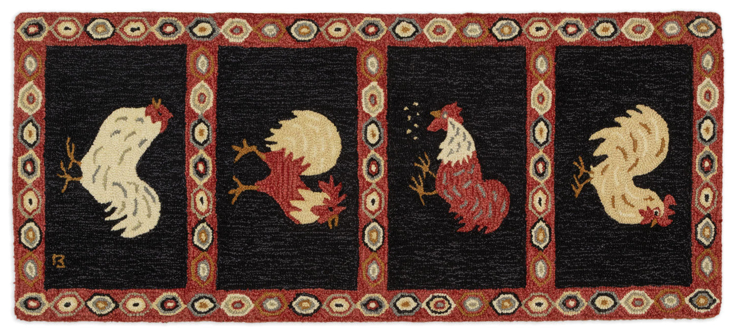 Hen House - 2.5' X 6' Runner Rug