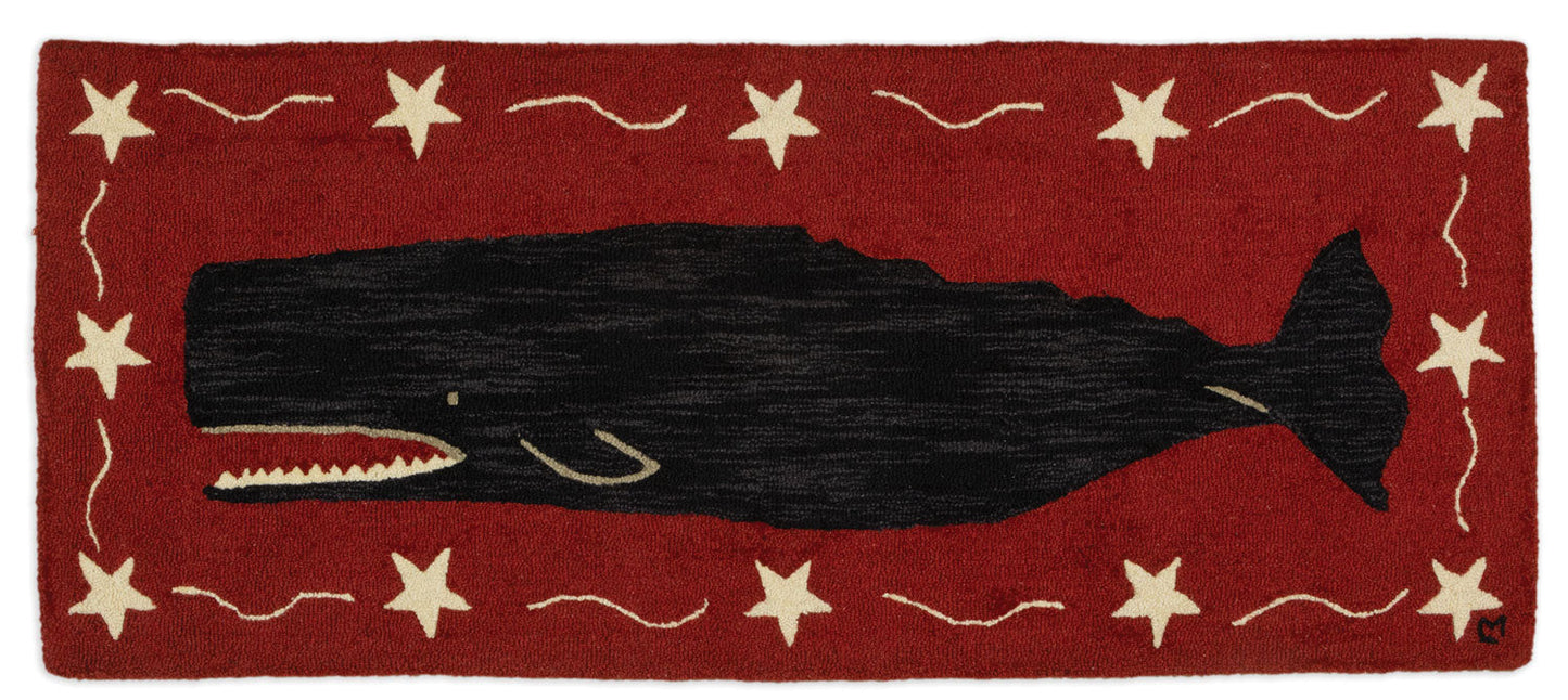 Whale - 2.5' X 6' Runner Rug