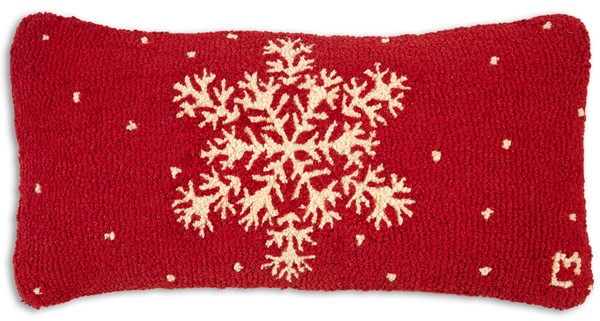 Picture of Snowflake on Red 