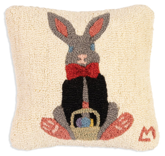 Bunny And Basket - 14" x 14"