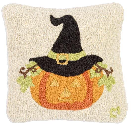 Pumpkin Witch - 14"X 14"