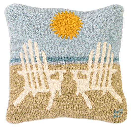 Meet Me At The Beach - 18" x 18"