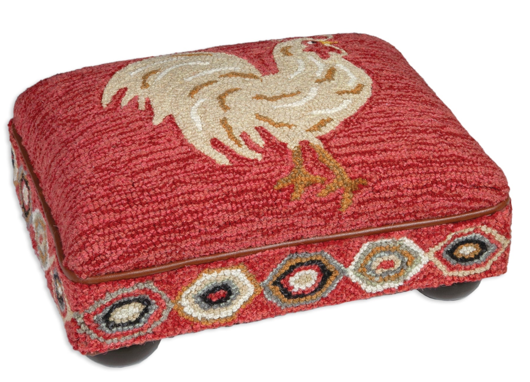 Bun Foot Stool - Hen House - 14" x 18" x 9" Foot Stool