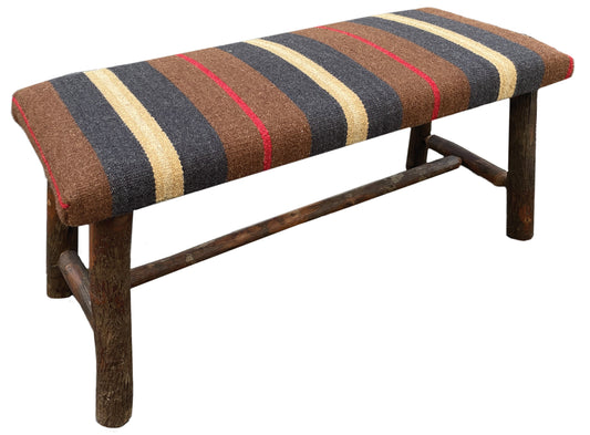 Hickory Bench - Deep Woods - 32" x 15" x 17" Bench