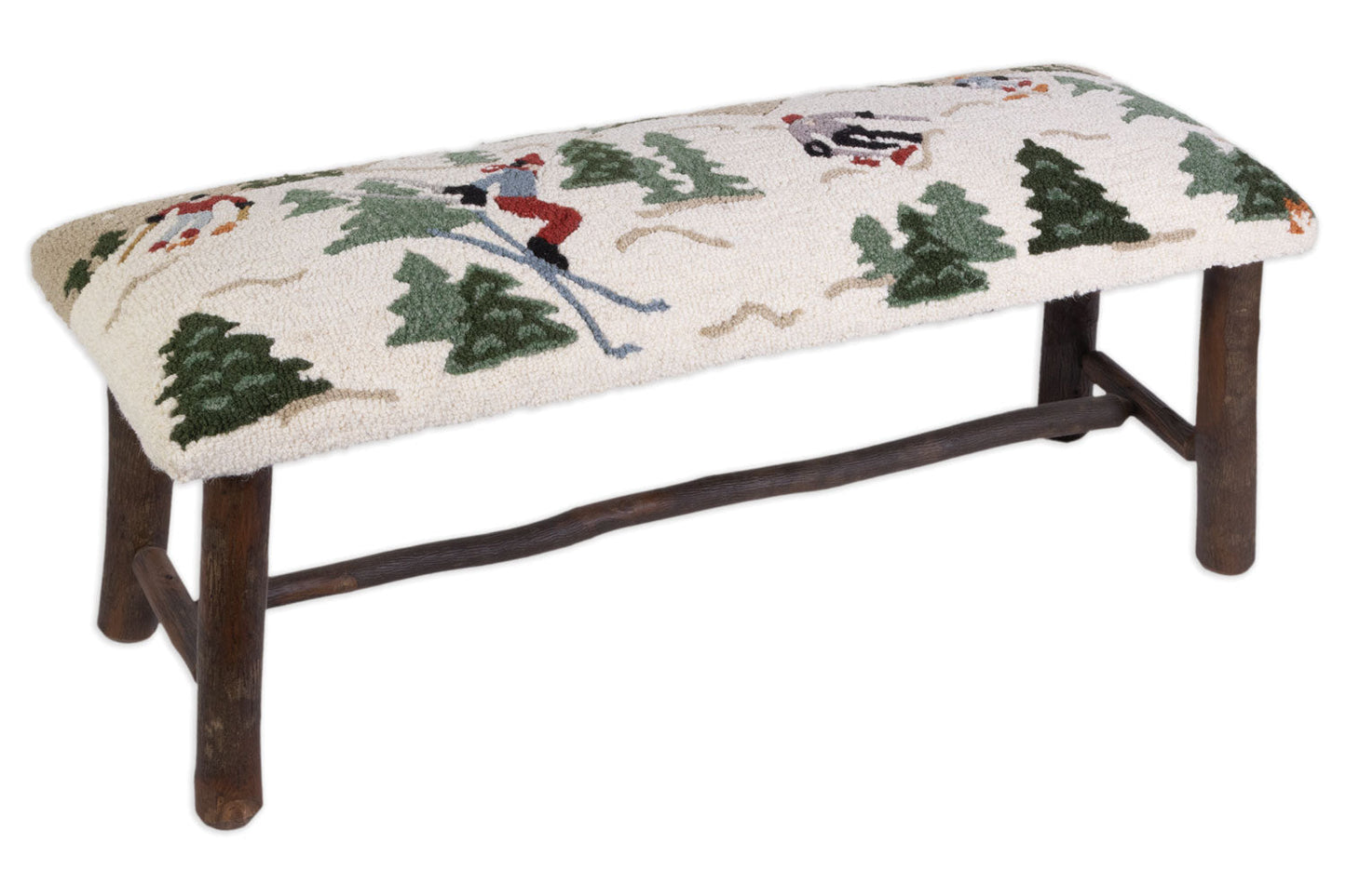 Skier - 42" X 15" X 17" Bench