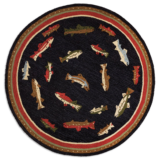 Large Fis Rug Round Rugs (5') – Chandler 4 Corners