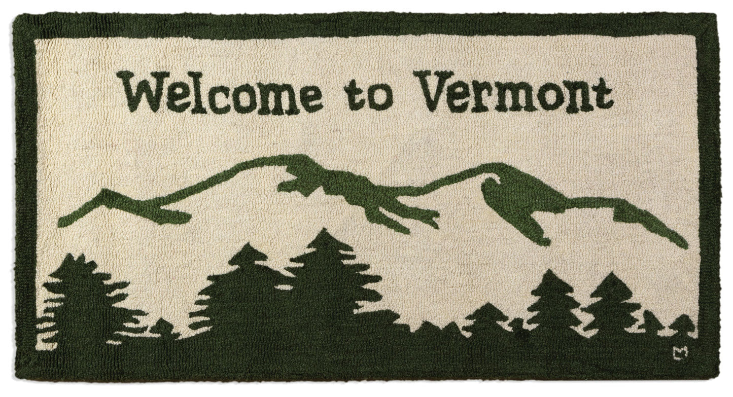 Welcome To Vermont - 2' x 4'