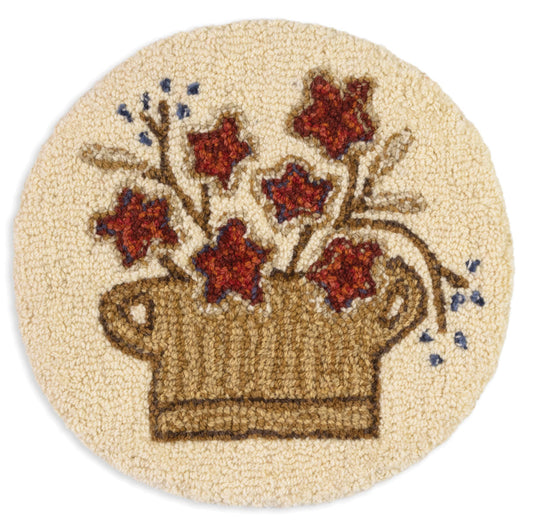 Cherry Flower - 14" Round Chair Pad