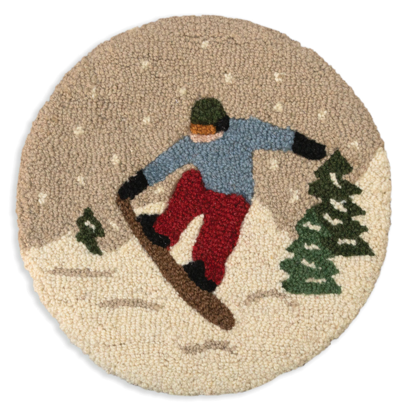 Look Ma! - 14" Round Chair Pad