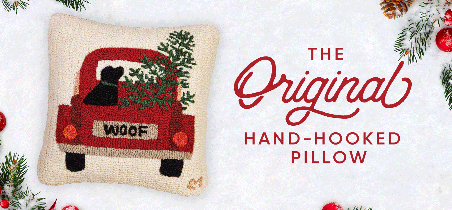 The Original Hand-Hooked Pillow