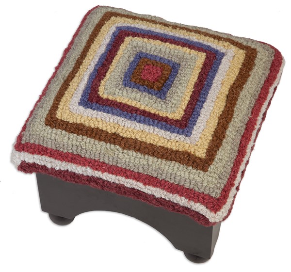Picture of Bullseye Hooked Top Foot Stool DISCONTINUED