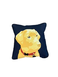 Picture of Yellow Lab on Navy DISCONTINUED