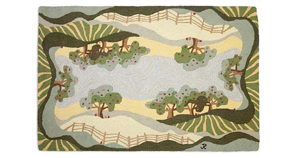 Chandler 4 Corners Releases New Line of Whimsical Upscale Hooked-Wool Rugs Designed by Textile Artist Judith Reilly