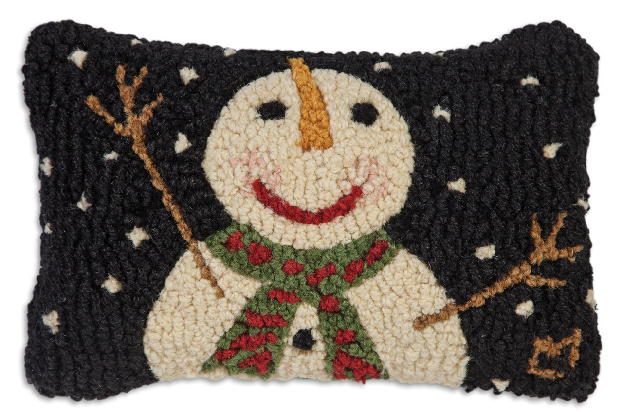 Wicklow Christmas Pillow - Snowman