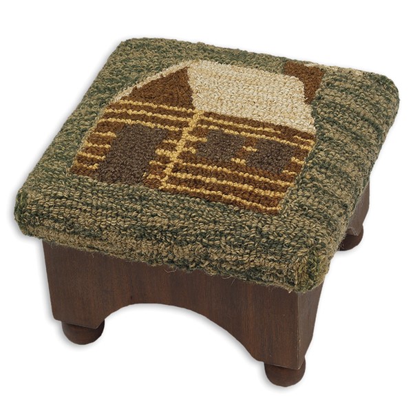 Picture of Cabin Hooked Top Foot Stool DISCONTINUED