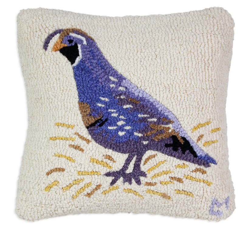 Needlepoint Pillows 100% Wool with Feather Down Inserts