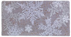 Picture of Taupe Snowflakes