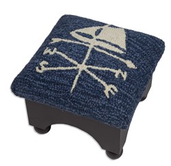 Picture of Weather Vane Sloop Cricket Stool DISCONTINUED