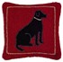 Picture of Black Dog on Red, Picture 1