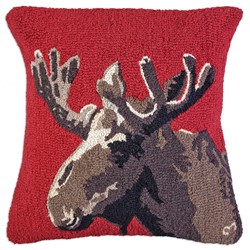 Picture of Velvet Moose on Red DISCONTINUED