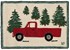 Picture of Red Truck in Forest , Picture 1