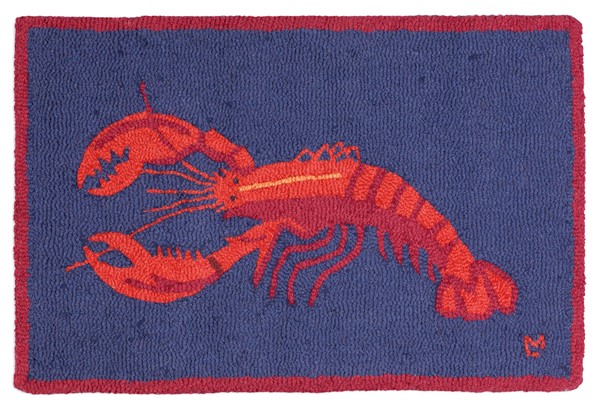 Picture of Lobster on Blue   DISCONTINUED