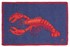 Picture of Lobster on Blue   DISCONTINUED, Picture 1